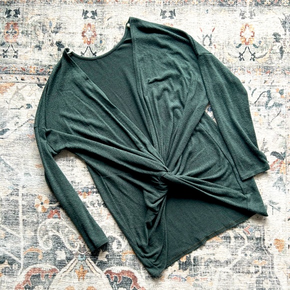 Jean Machine Open Back Forest Green Too - Picture 2 of 5